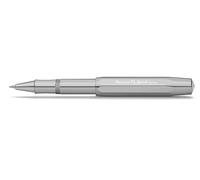 Kaweco AL Sport Raw - Penna a sfera in gel con penna roller da 0,7 mm, per mancini e destrorsi, design classico, con sfera in ceramica, 13,5 cm