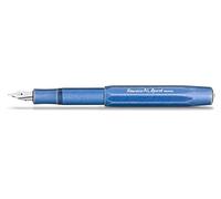 Kaweco Al Sport Stonewashed EF - Penna stilografica, colore: Blu
