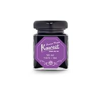 Kaweco Inchiostro in vetro di colore viola estivo solubile in acqua, vegano, contenuto 50 ml, 10002198