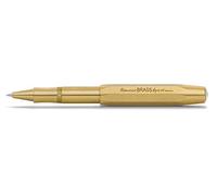 Kaweco Brass Sport - Penna a sfera con penna a sfera da 0,7 mm, per mancini e destrimani dal design classico, con sfera in ceramica, 13,5 cm