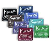 Kaweco Cartucce d'Inchiostro brevi, 8 colori, 8 x 6 pezzi