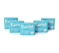 Kaweco Cartucce d'Inchiostro brevi, Paradise Blue (Turchese), 30 pezzi