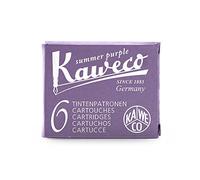 Kaweco - Cartucce d'inchiostro, confezione da 6, colore: Melanzana