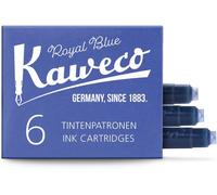 Kaweco cartuccia d'inchiostro 6 pezzi blu royal
