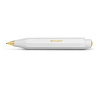 Kaweco Classic HB - Portamine da 0,7 mm, in plastica di alta qualit?, con design ottagonale, 11 cm, penna a pressione ricaricabile (bianco)