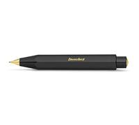 Kaweco Classic Sport HB - Portamine da 0,7 mm, in plastica di alta qualità, con design ottagonale, 11 cm, penna a pressione ricaricabile (nero)