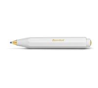 Kaweco Classic Sport White I Business Kuli in plastica di alta qualit?, penna a sfera tascabile da 12 g, con meccanismo affidabile a curva cardiaca, 10,5 cm (bianco)