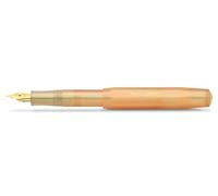 Kaweco Collection - Penna stilografica con pennino in acciaio per cartucce d'inchiostro I Sport, 13 cm, pennino B: BB (extra largo), colore: albicocca perla