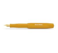 Kaweco COLLECTION - Penna stilografica Honey I, con pennino in acciaio, per cartucce d'inchiostro, colore giallo, 13 cm, pennino F(fine)