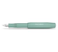 Kaweco COLLECTION - Penna stilografica Smooth Sage I Premium per cartucce d'inchiostro con pennino in acciaio di alta qualità, penna stilografica sportiva, 13 cm, larghezza penna: BB (extra larga)
