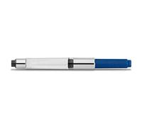 Kaweco Convertitore standard Midnight Blue Chrome penna stilografica serie DIA2, originale, PERKEO, SPECIAL, STUDENT & SUPRA | Convertitore di inchiostro per penna stilografica con capacità di