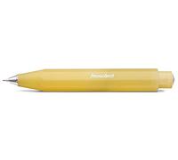 Kaweco Frosted Sport Sweet Banana portamine 0,7 mm HB I 12 g portamine leggere ed estive, portamine alla moda, 11 cm, penna a pressione ricaricabile, colore giallo