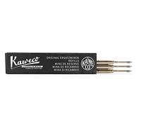Kaweco G2 - Mine per penna a sfera 0,8 nero, 3 pezzi, 0,8 Refill nero per Kaweco Ball Pen