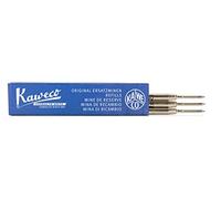 Kaweco G2 - Mine per penna a sfera, 1,4 mm, blu, 3 pezzi, Dia2, originali, speciali, student & supra, mine di ricambio per penna a sfera, spessore tratto: 1,4 mm (larghezza)