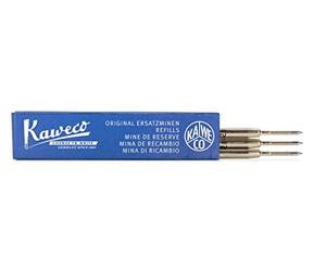 Kaweco G2 - Ricarica per penna a sfera, confezione da 3, colore: Blu