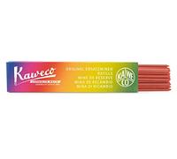 Kaweco - Mine per matite, 2 mm, 24 pezzi, colore: Rosso