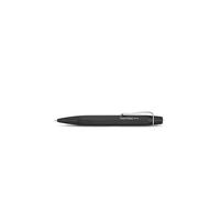 Kaweco Pen Penna a sfera Originale Black Chrome – mina piacevole, custodia in latta