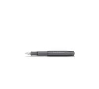 KAWECO Penna stilografica Al Sport 0,9 mm Raw Medium argento