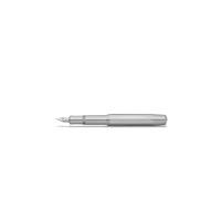 KAWECO Penna stilografica AL SPORT Raw B 1,1MM argento