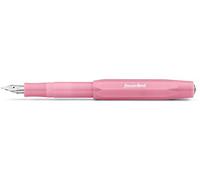 Kaweco Penna stilografica Frosted Sport I Premium di lusso, per cartucce d'inchiostro con pennino in acciaio di alta qualit?, Sport, 13,5 cm, colore: Nero
