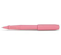 Kaweco PERKEO Peony Blossom I Penna a sfera in gel/plastica rosa I principianti Kuli con impugnatura per la scuola I 14 g penna roller con mina 0,7 mm I gel roller 15,5 cm