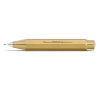Kaweco Portamine Brass Sport 0,7 mm HB I portamine in ottone di alta qualit?, elegante portamine da 10,5 cm, design classico, formato tascabile, penna a pressione ricaricabile
