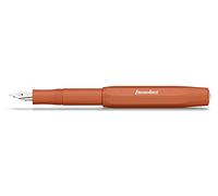 Kaweco SKYLINE SPORT - Penna stilografica Fox I Premium per cartucce d'inchiostro con pennino in acciaio di alta qualità, penna stilografica 13 cm, colore beige, larghezza penna: BB (extra larga)