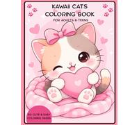 Kawii Cats Coloring Book