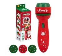 Kawiithn Proiettore Torcia Natalizia Per Bambini, Proiettore Luce Natalizie Con 24 Modelli, Torcia Luminosa Per Storie Della Notte Per Bambini, Per Compleanni Natale Regalo Di Educazione Precoce