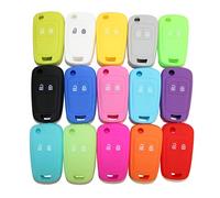 KAWIN Shopping on line Guscio Chiave Cover Silicone 2 Tasti (Rosa)