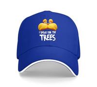kawyvsjop I Speak The Trees, berretto da baseball classico per papà, Jidkl-Color3, Taglia unica