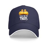 kawyvsjop I Speak The Trees, berretto da baseball classico per papà, Jidkl-Color4, Taglia unica