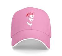kawyvsjop Playboi Carti Music Album Rosso Berretto Da Baseball Classico Papà Trucker Hat, Moaxk-Colore8, Taglia unica