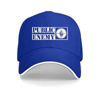 kawyvsjop Public Enemy, berretto da baseball classico per papà, Ulinu-Color7, Taglia unica