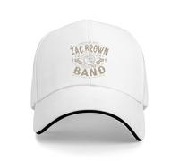 kawyvsjop Zac Brown Band Berretto da baseball classico Dad Trucker Hat, Qjtpz-Color1, Taglia unica