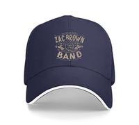 kawyvsjop Zac Brown Band Berretto da baseball classico Dad Trucker Hat, Qjtpz-Color2, Taglia unica