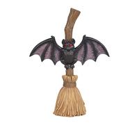 Kaxenig Decorazioni Scrivania Halloween | Design di Scope Pipistrello Decorazioni Carine per Halloween,Statue Centrotavola Pezzi Per Scrivania Ingresso Casa