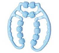KAXIAA Rullo per Massaggio Yoga Rullo per Tubo da Stufa a Forma di U Rullo per Fitness Pilates per rilassamento Muscolare del Collo delle Gambe del Braccio,Blu