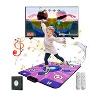 KAXIMON Tappetino da Ballo Singolo per TV, Antiscivolo, in Flanella, con apprendimento Cinese di Kung Fu, Wireless, per Bambini, Adulti, Ragazzi e Ragazze