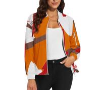 kaxnheye Cappotti da donna stampati con cerniera a maniche lunghe cappotti casual larghi comodi giacche accoglienti eleganti giacche multiuso cardigan per vacanze da salotto capispalla leggero