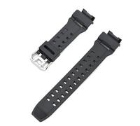 KAXSFE Cinturino mimetico compatibile con Casio G-Shock G-9200 GW-9200 9101 9102 9110 9125 cinturino sportivo impermeabile in resina e gomma da uomo(Black)