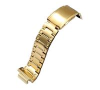 KAXSFE Cinturino modificato compatibile con Casio Gshock GW-M5610 DW5600 GW-5000 G-5600 GA2100 GM5600 GM2100 for orologio in acciaio inossidabile da uomo 16 mm(Gold,DW5600 series)