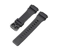 KAXSFE Cinturino sportivo compatibile con Casio G-SHOCK AQ-S810W/S800W AE-1200 AEQ-110W MCW-200H W-735H Cinturino da orologio impermeabile in resina di silicone da uomo(Black02)