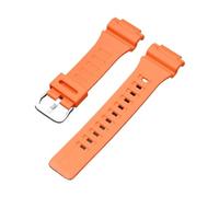 KAXSFE Cinturino sportivo compatibile con Casio G-SHOCK AQ-S810W/S800W AE-1200 AEQ-110W MCW-200H W-735H Cinturino da orologio impermeabile in resina di silicone da uomo(Orange)