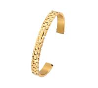 KAXSFE Compatibile con Armani AR1926 1648 11290 Swarovski 5158544 Cinturino in acciaio inossidabile Cinturino in metallo Orologio da donna Bracciale a catena 8mm 10mm 12mm 14(Golden,12mm)