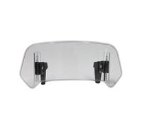 KAXSFE Compatibile Con HONDA NC750 CB500XX-ADV 750 ADV 350 150 Estensione Parabrezza For Moto Spoiler Regolabile Deflettore Parabrezza Con Morsetto(Smoke)