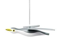 Kay Bojesen Gabbiano figure grandi 8 cm figure in legno movimento a dondolo, grigio