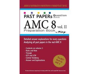 Kay Past Papers Question Bank AMC8 (Tascabile) Past Papers Question Bank Amc8