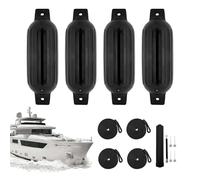 Kayak Buoy, Reusable Inflatable Marine Bumper For Boats And Skis, Dock Fenders And Pontoon Accessories, Protection And Watercraft Safety, 4.5x16 In