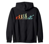 Kayak Canoe Giochi Rafting Acqua Bianca Evolution Kayaker Felpa con Cappuccio